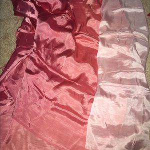 NWT Marina D’Este pink ombré scarf